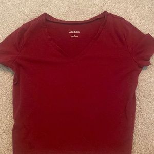 Wild Fable Cropped V-Neck Top